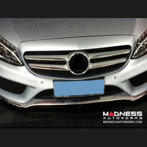 Mercedes-Benz W205 Sport Front Bumper Lip - Carbon Fiber